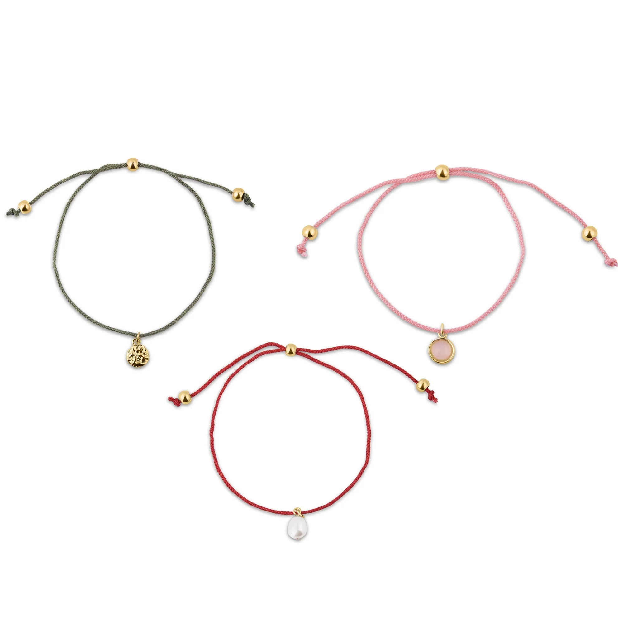Accessorize London Women's Gold Coin Friendship Anklets Pack Of 3