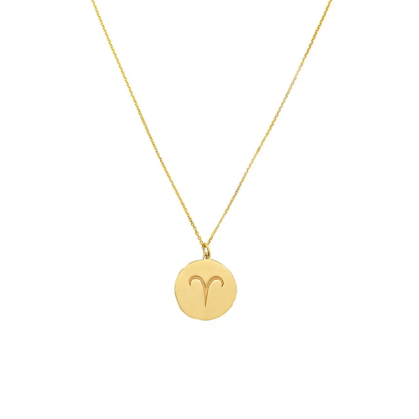 Aries Medallion Necklace