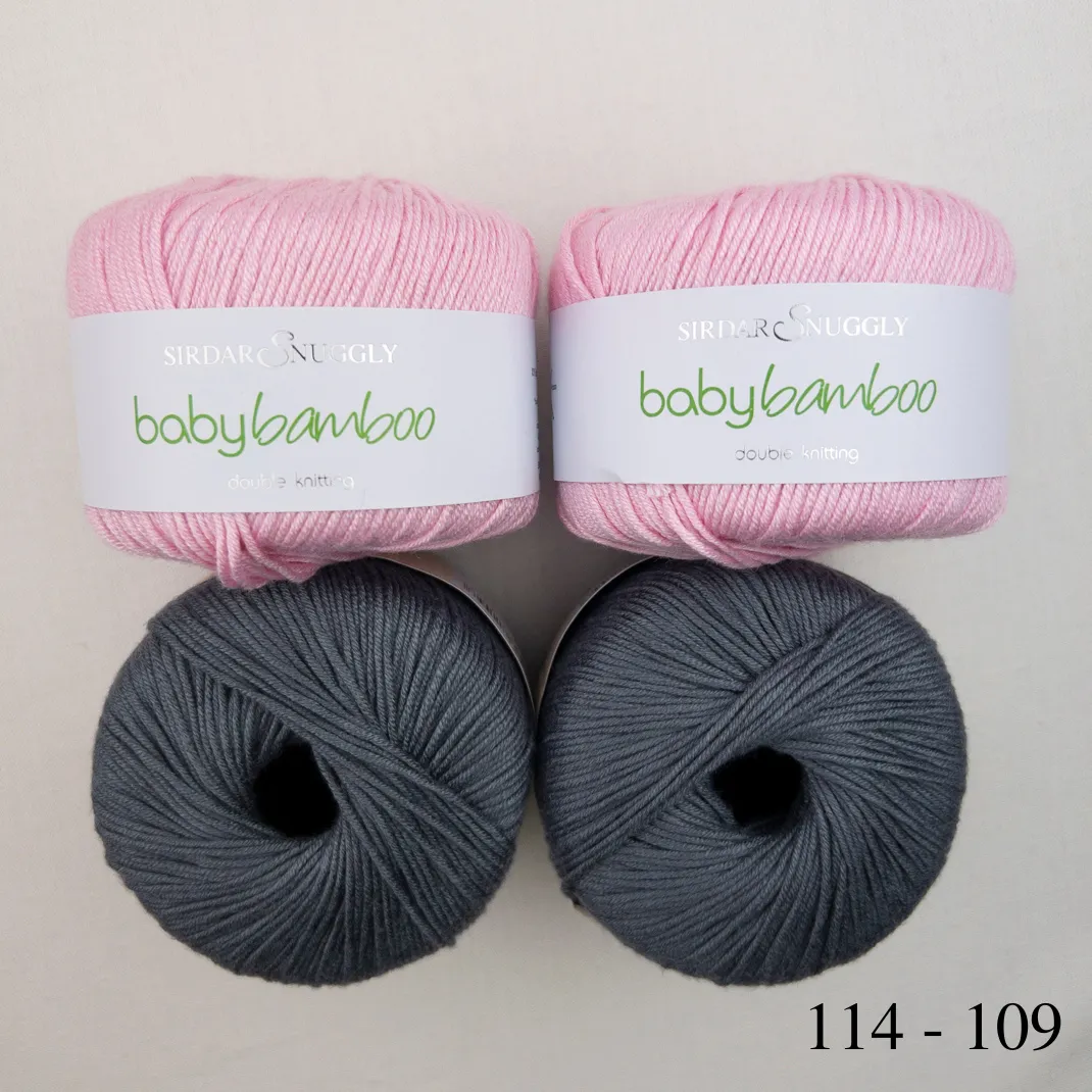 Bamboo Kerchief Knitting Kit | Sirdar Snuggly Baby Bamboo & Knitting Pattern (#346)