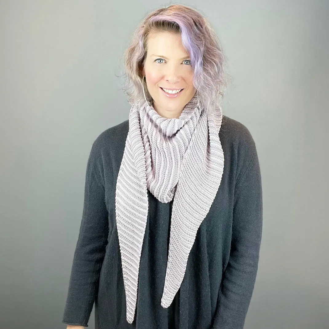 Bamboo Kerchief Knitting Kit | Sirdar Snuggly Baby Bamboo & Knitting Pattern (#346)