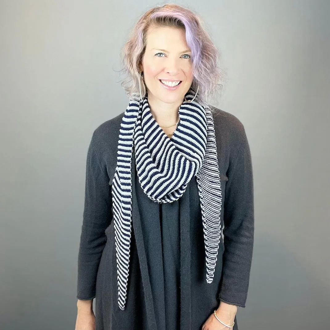 Bamboo Kerchief Knitting Kit | Sirdar Snuggly Baby Bamboo & Knitting Pattern (#346)
