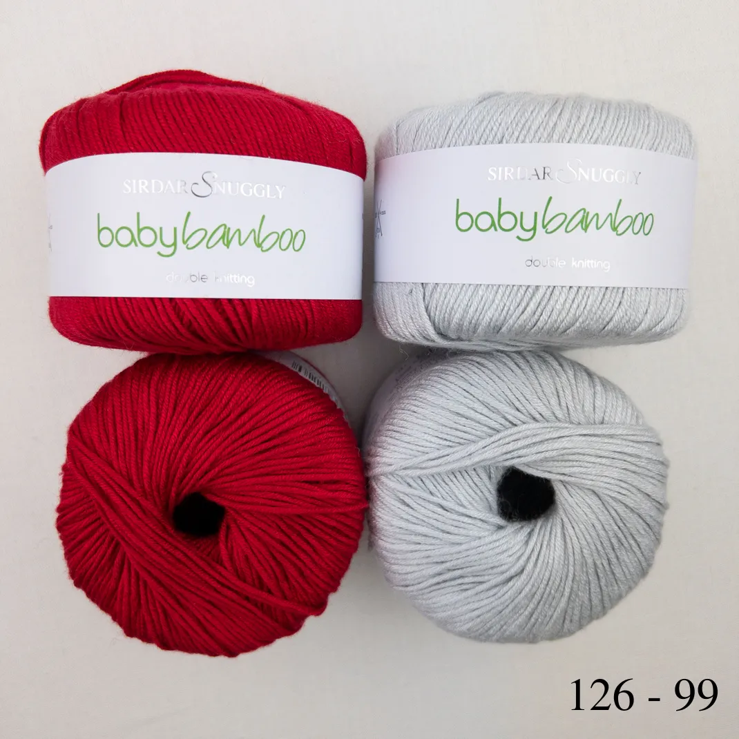 Bamboo Kerchief Knitting Kit | Sirdar Snuggly Baby Bamboo & Knitting Pattern (#346)
