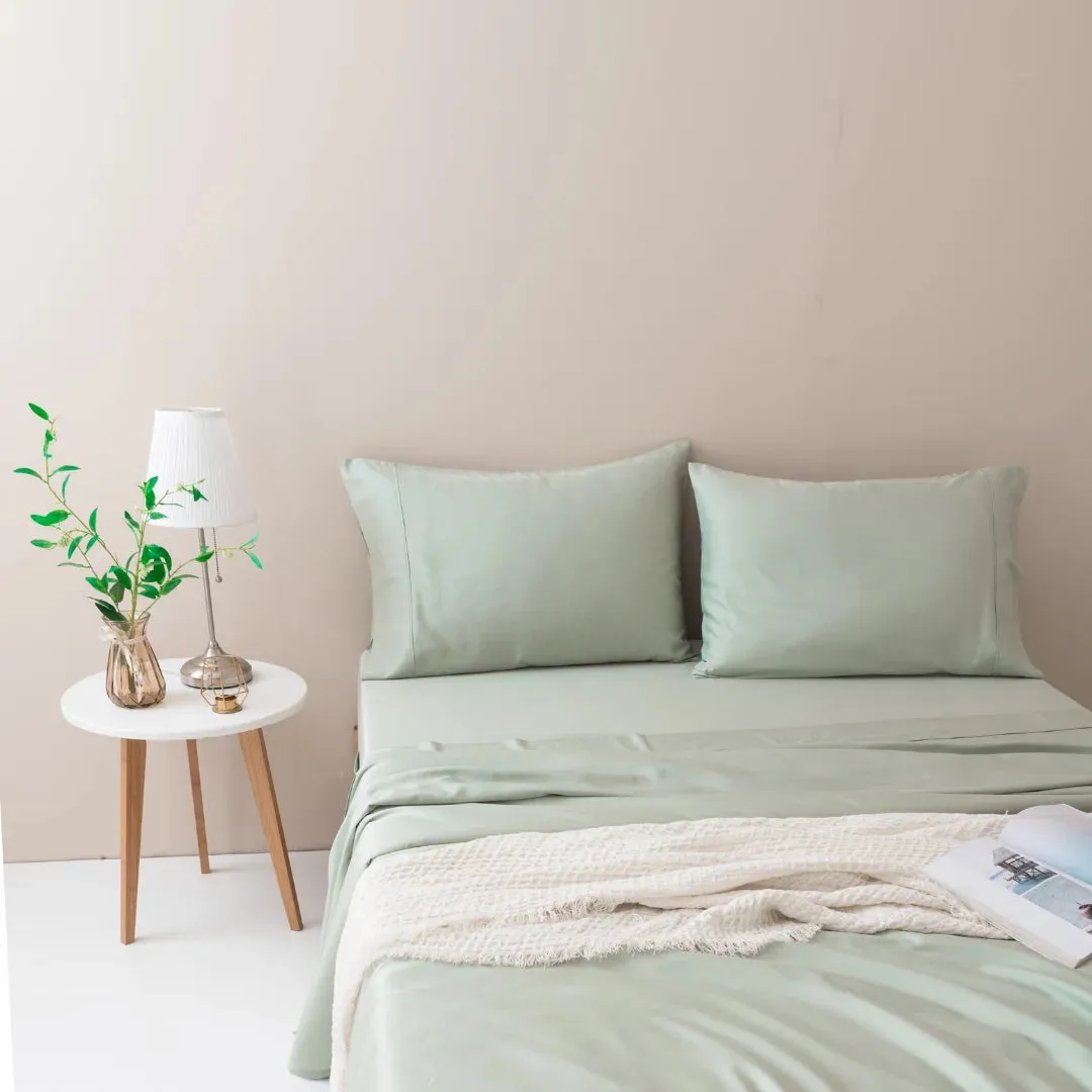 Bamboo Pillowcase Set - Sage