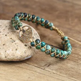 Beads Handmade Bracelet Tree of Life Charm Bracelets African