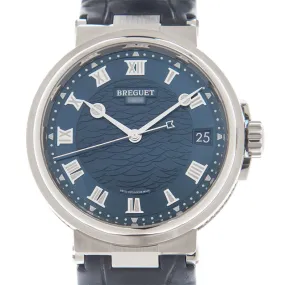 Breguet MARINE Automatic Blue Dial Men's Watch 5517BB/Y2/9ZU