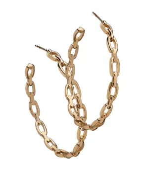 Carmine 2” Hoop Earrings