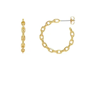 Chain Hoop Earrings