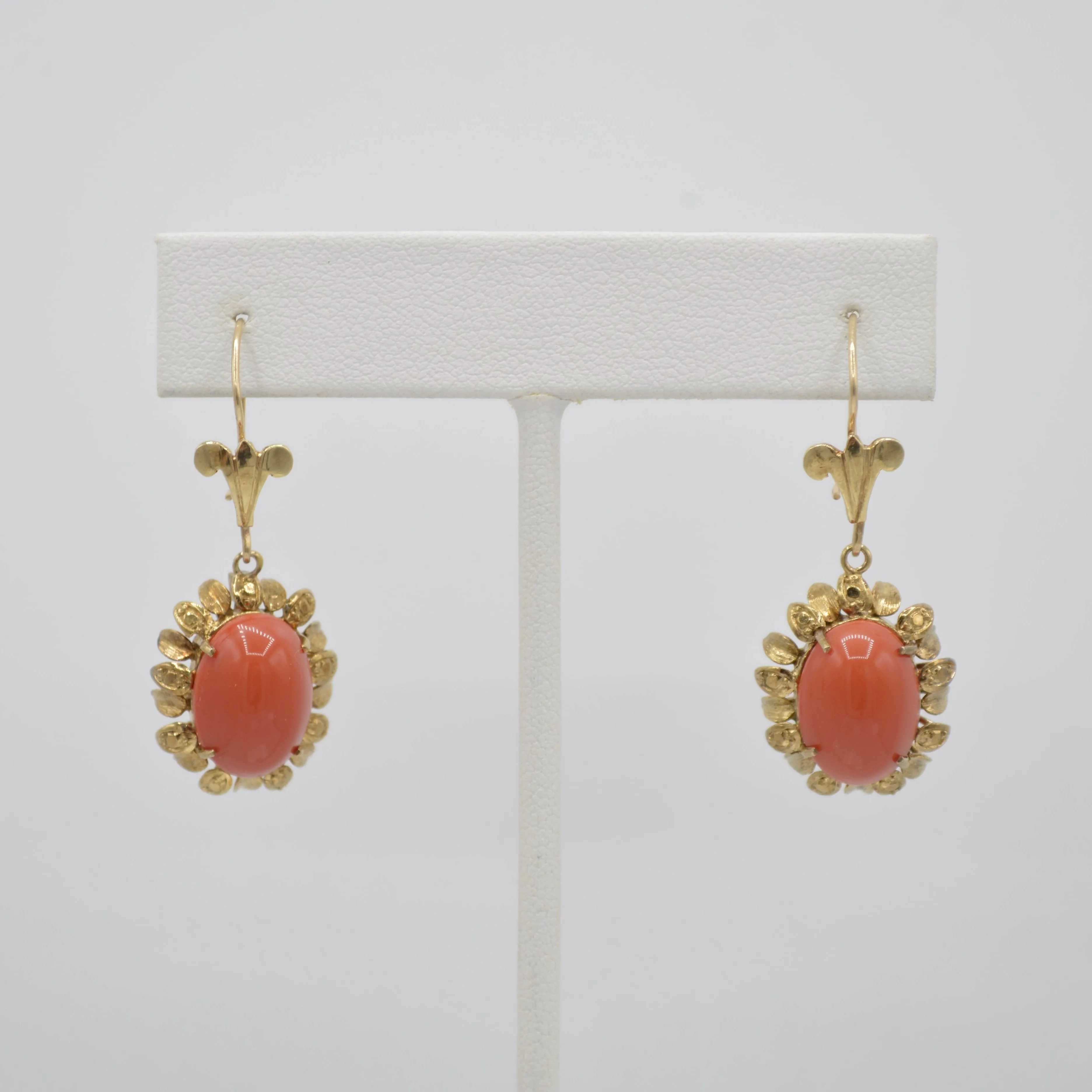 Coral Sunflower Drops