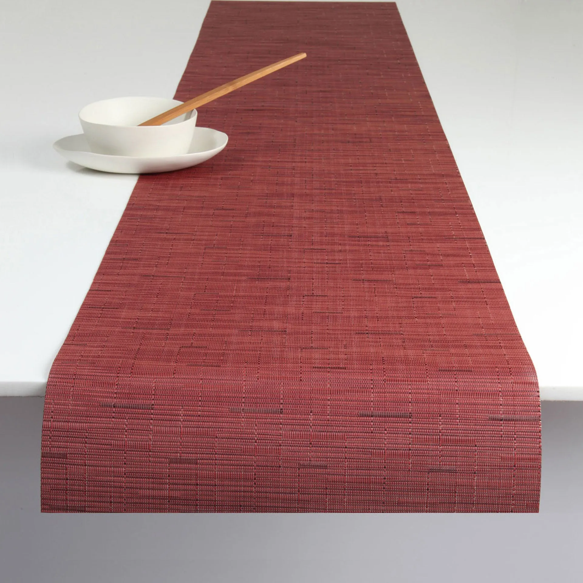 Cranberry Bamboo Placemats & Runner by Chilewich