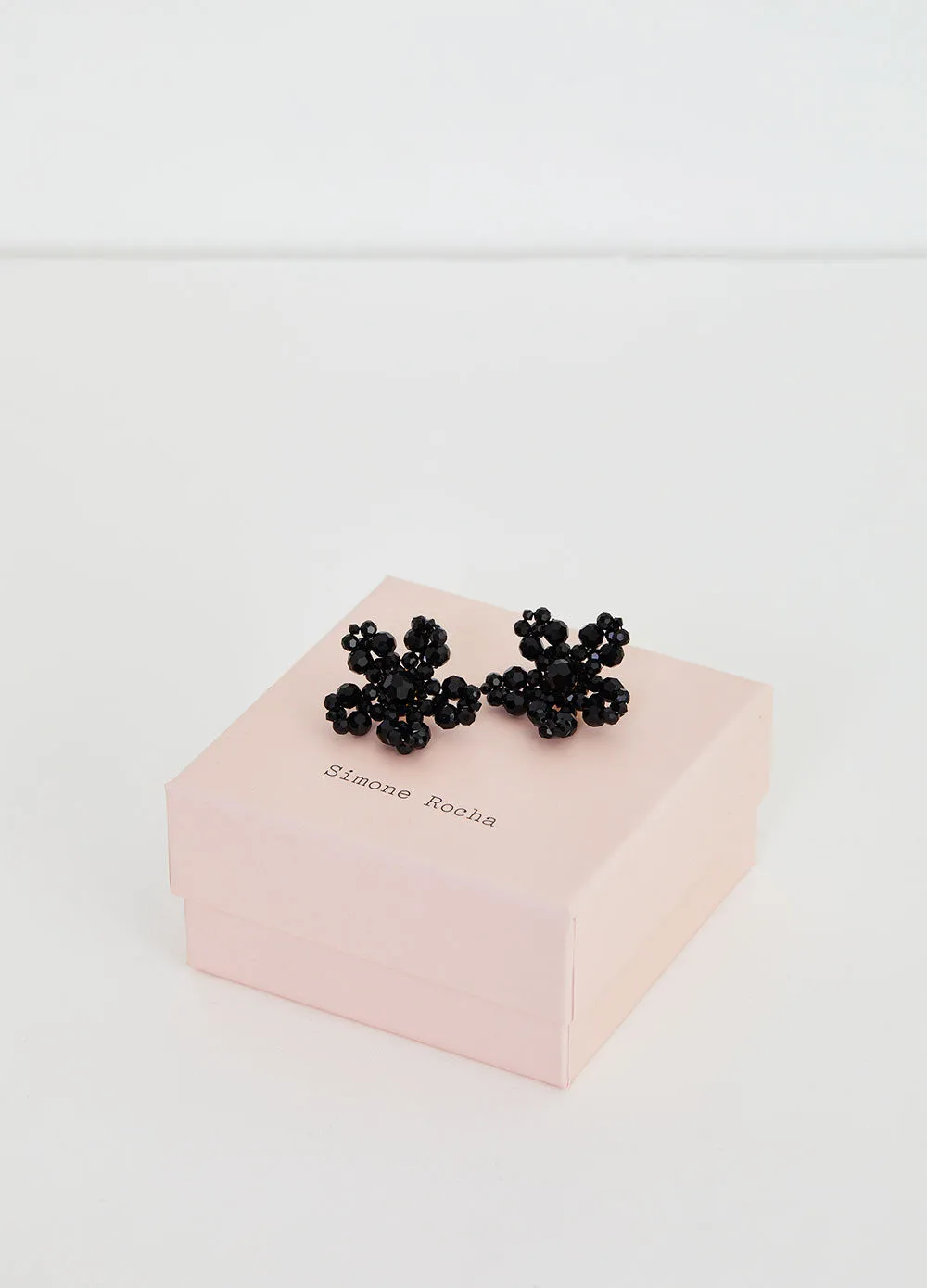 Crystal Flower Earrings