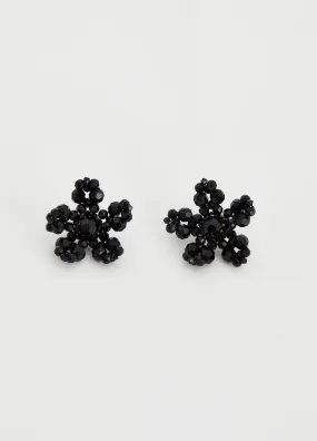 Crystal Flower Earrings
