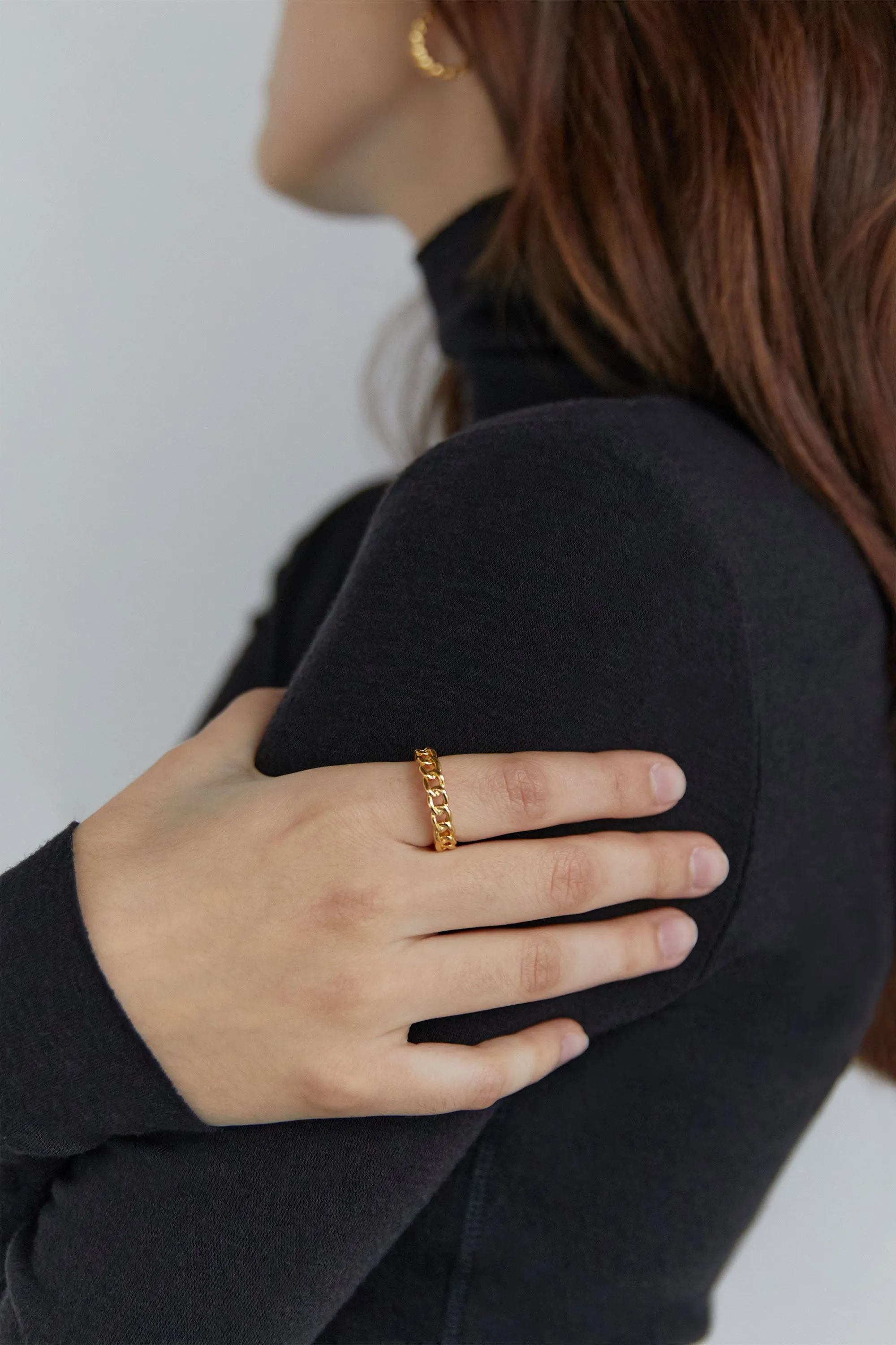 CURB CHAIN RING