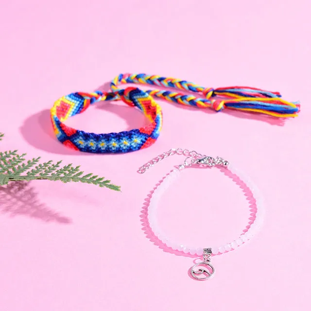 Fashion Friendship Bracelet on the Leg Trendy Summer Anklets