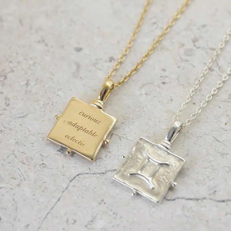 GEMINI ZODIAC NECKLACE