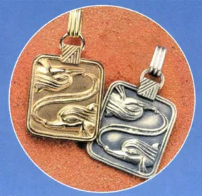 Gold or Silver Plated Zodiac Pendant - Pisces