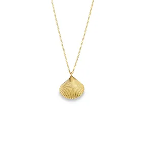 Gold Shell Pendant