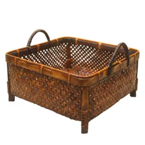 Handwoven Bamboo Basket - Bread, Fruit, Tea Set, Gift Box