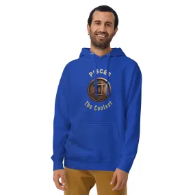 Hoodie Mens Designer (Hoodies Mens - Pisces Zodiac Sign 0052)