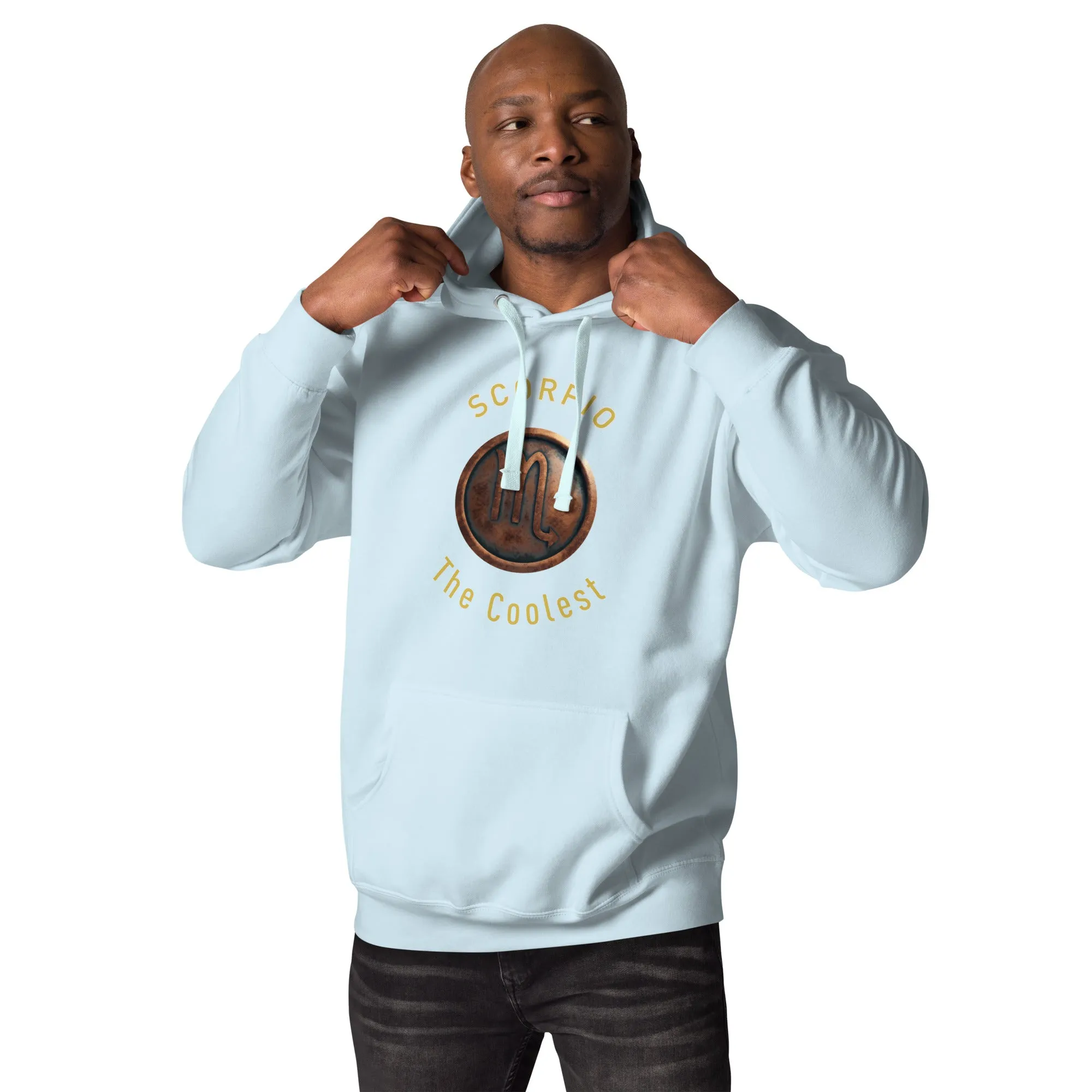 Hoodie Mens Designer (Hoodies Mens - Scorpio Zodiac Sign 0048)