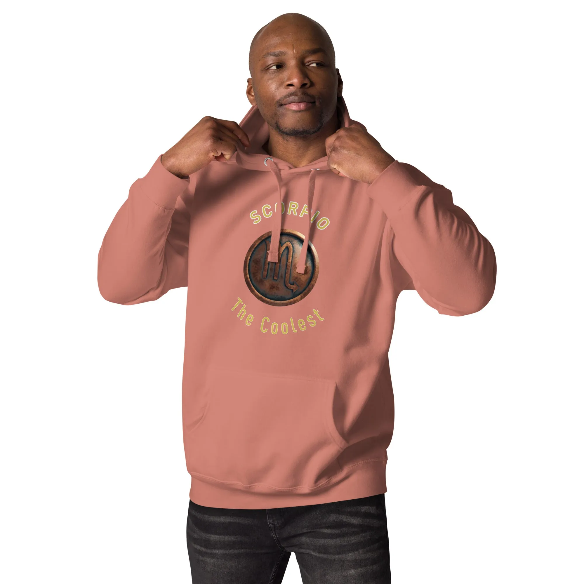 Hoodie Mens Designer (Hoodies Mens - Scorpio Zodiac Sign 0048)
