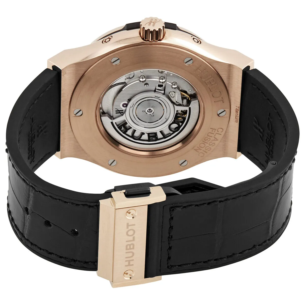 Hublot Classic Fusion Aerofusion Moonphase Sapphire Dial 18kt King Gold Men's Watch 517.NX.0170.LR 517.OX.0180.LR