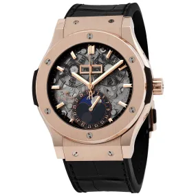 Hublot Classic Fusion Aerofusion Moonphase Sapphire Dial 18kt King Gold Men's Watch 517.NX.0170.LR 517.OX.0180.LR
