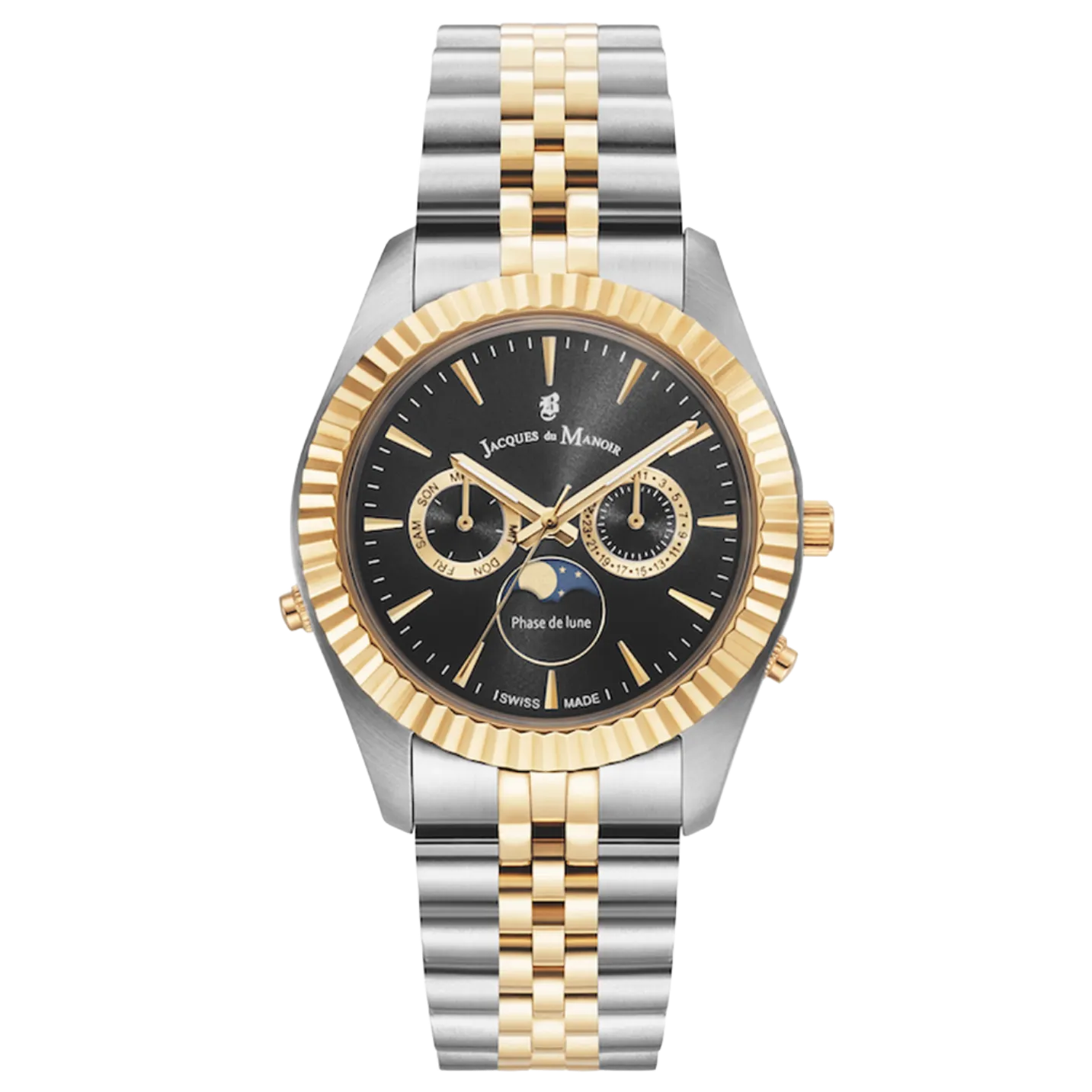 Inspiration Moonphase Silver-Gold Elegant