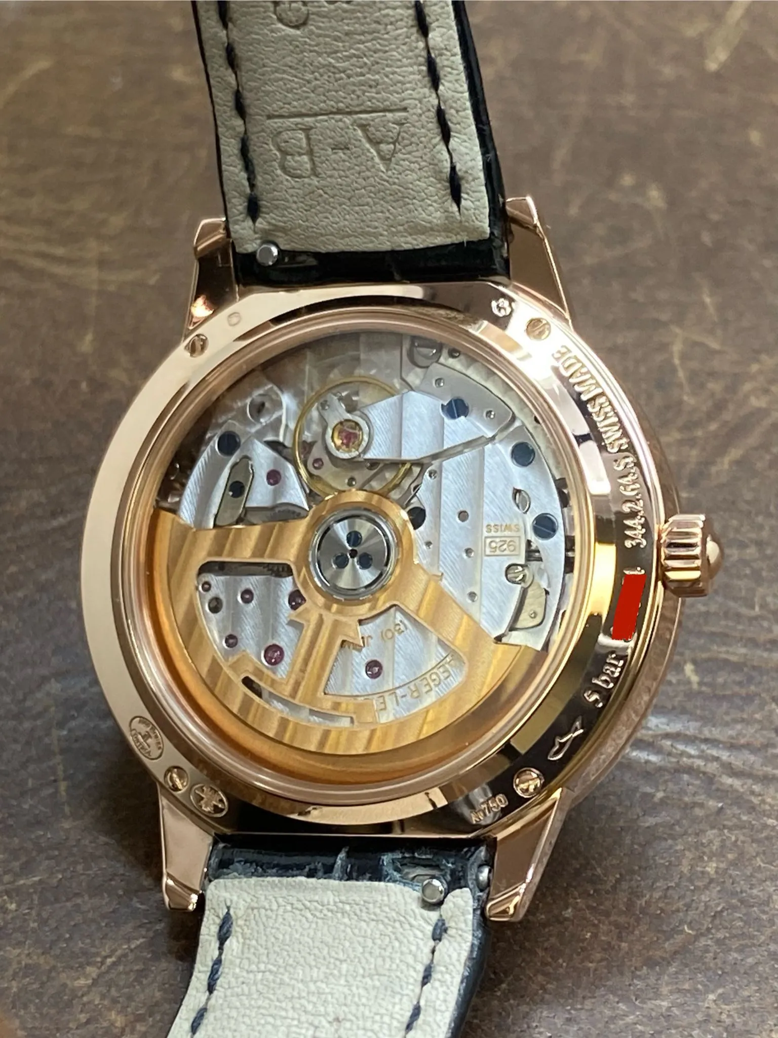 Jaeger-Lecoultre RENDEZ-VOUS CLASSIC MOON 18K Rose Gold Q3572430 White Diamond Dial Automatic Women's Watch