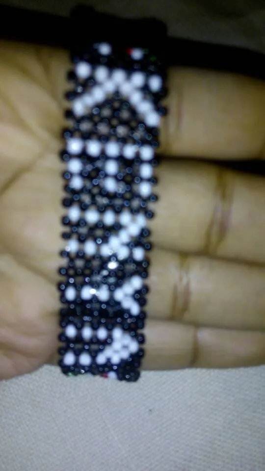 Kenya Flag beaded handmade bracelets with names