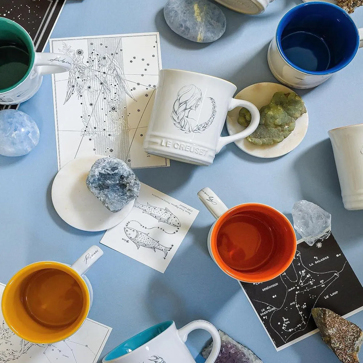 Le Creuset 14 oz. Zodiac Mug - Aquarius