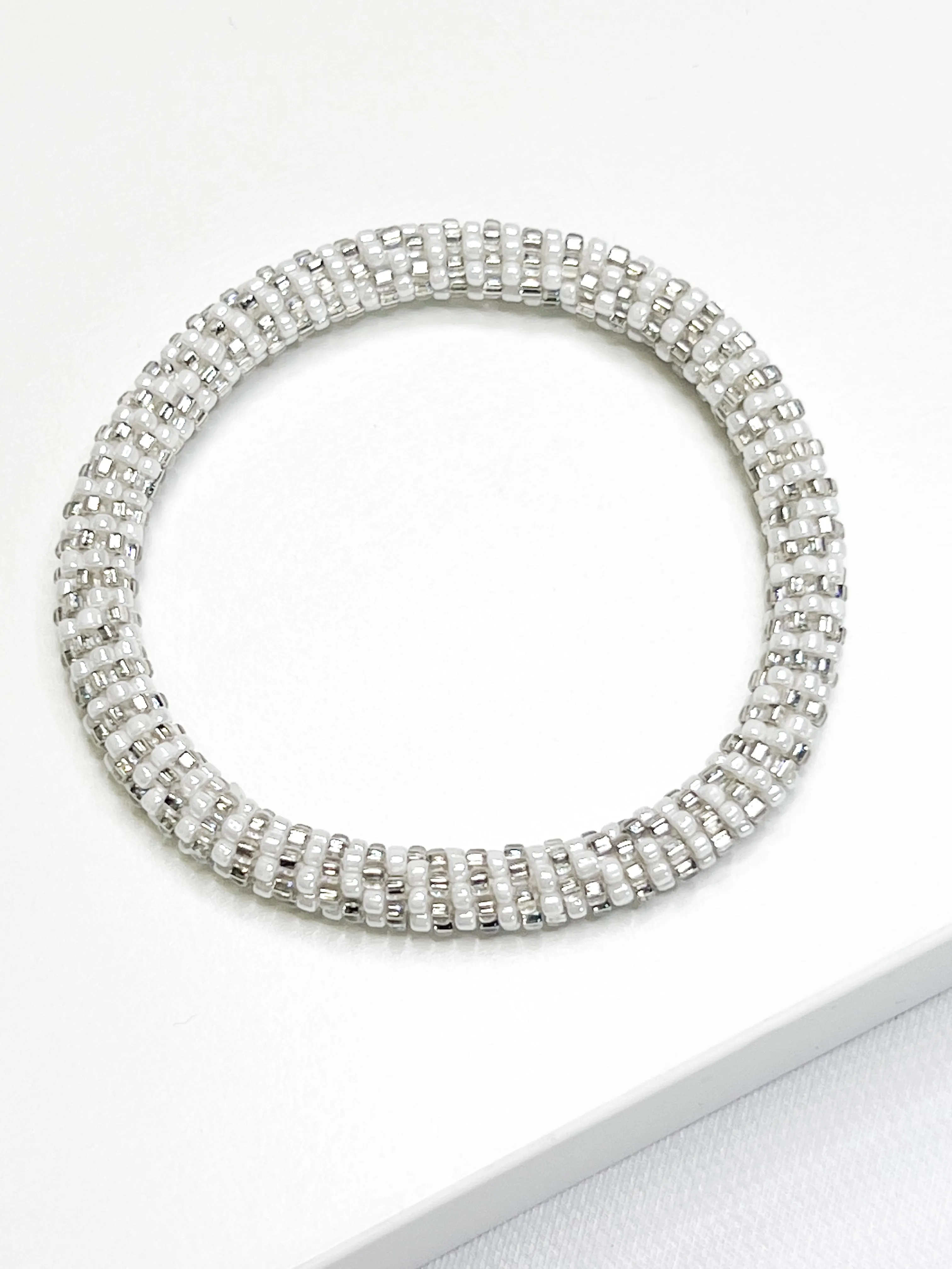 Lily and Laura Glass Beaded Bracelets