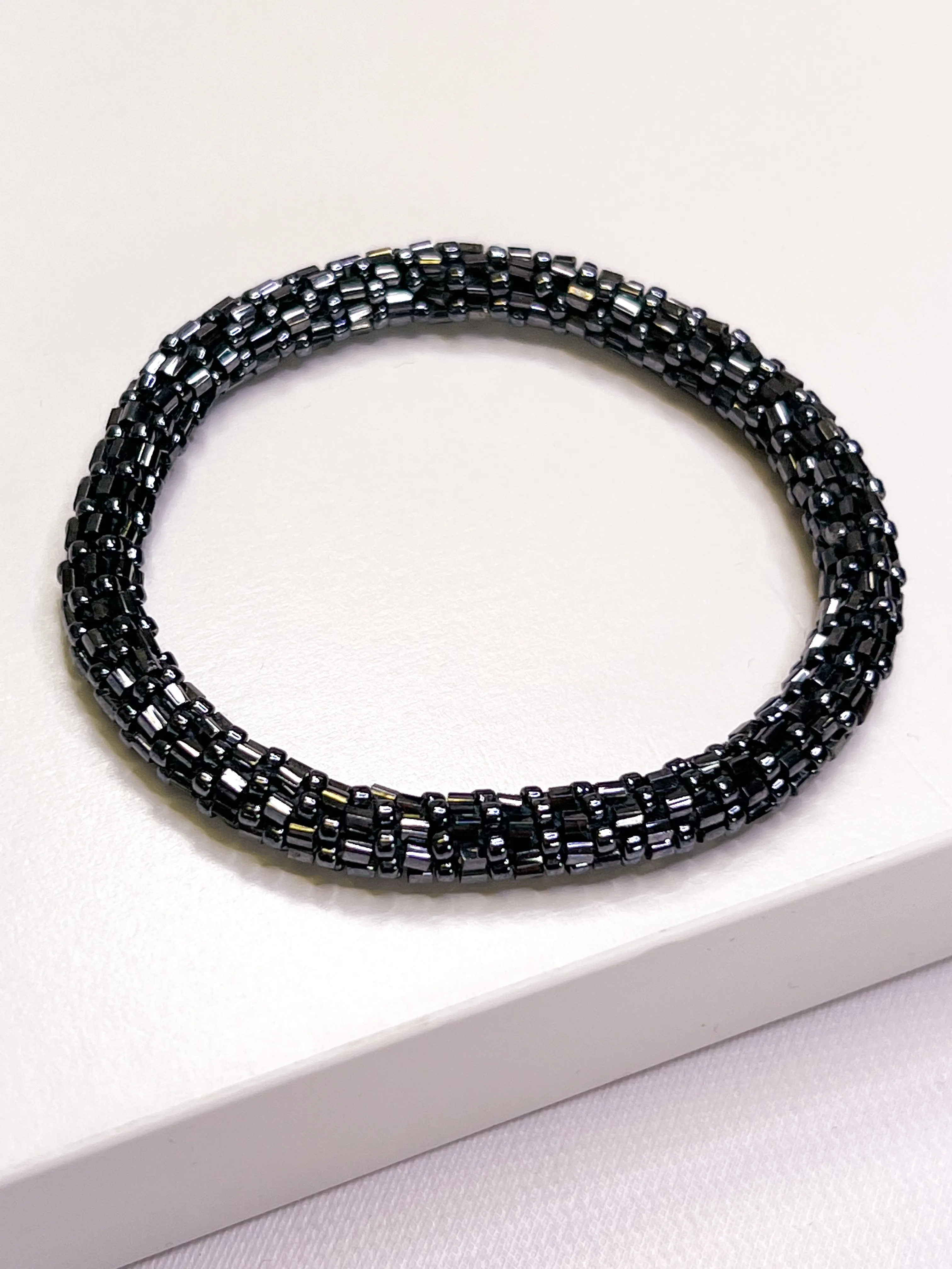 Lily and Laura Glass Beaded Bracelets