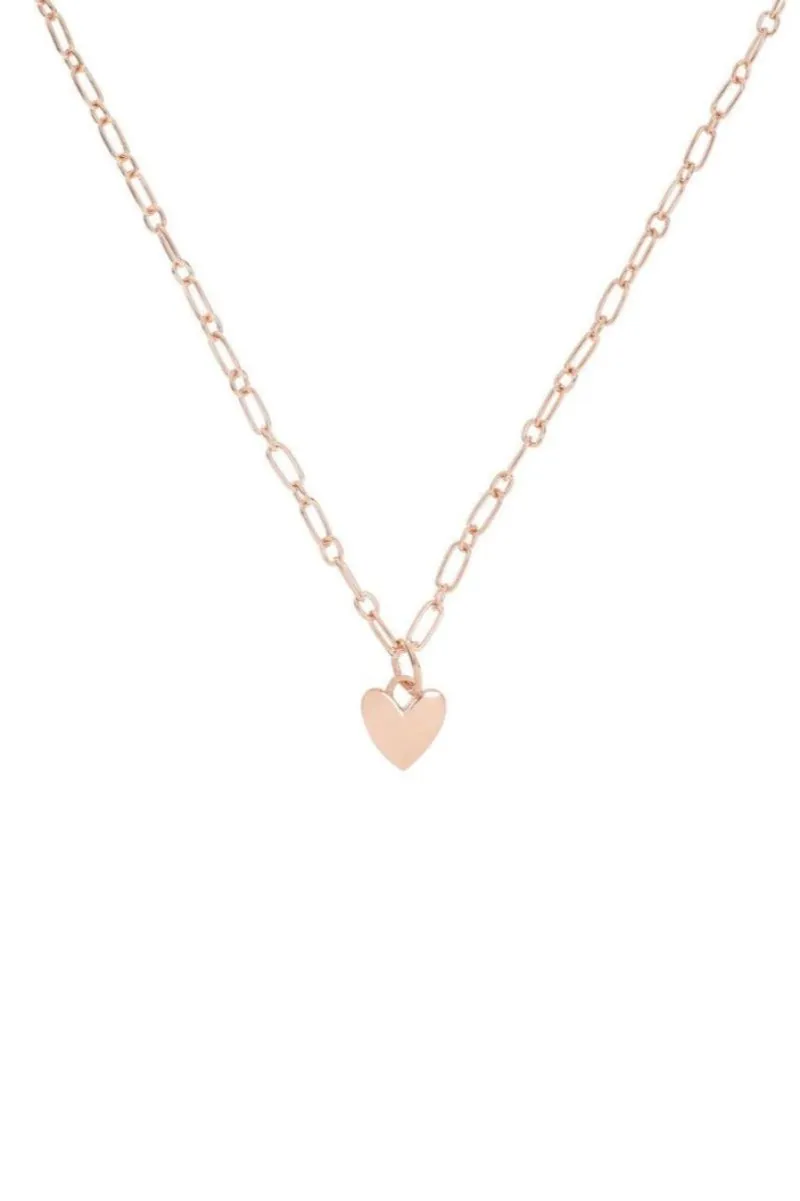 Mini Sweetheart Pendant - Rose Gold