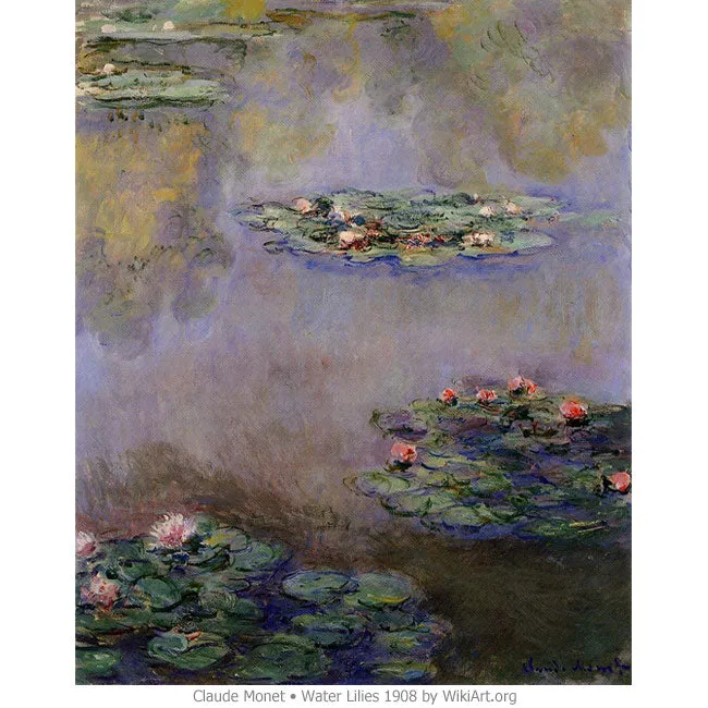 Monet 1908 Water Lilies Earrings