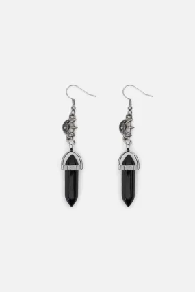 Moon Crystal Earrings