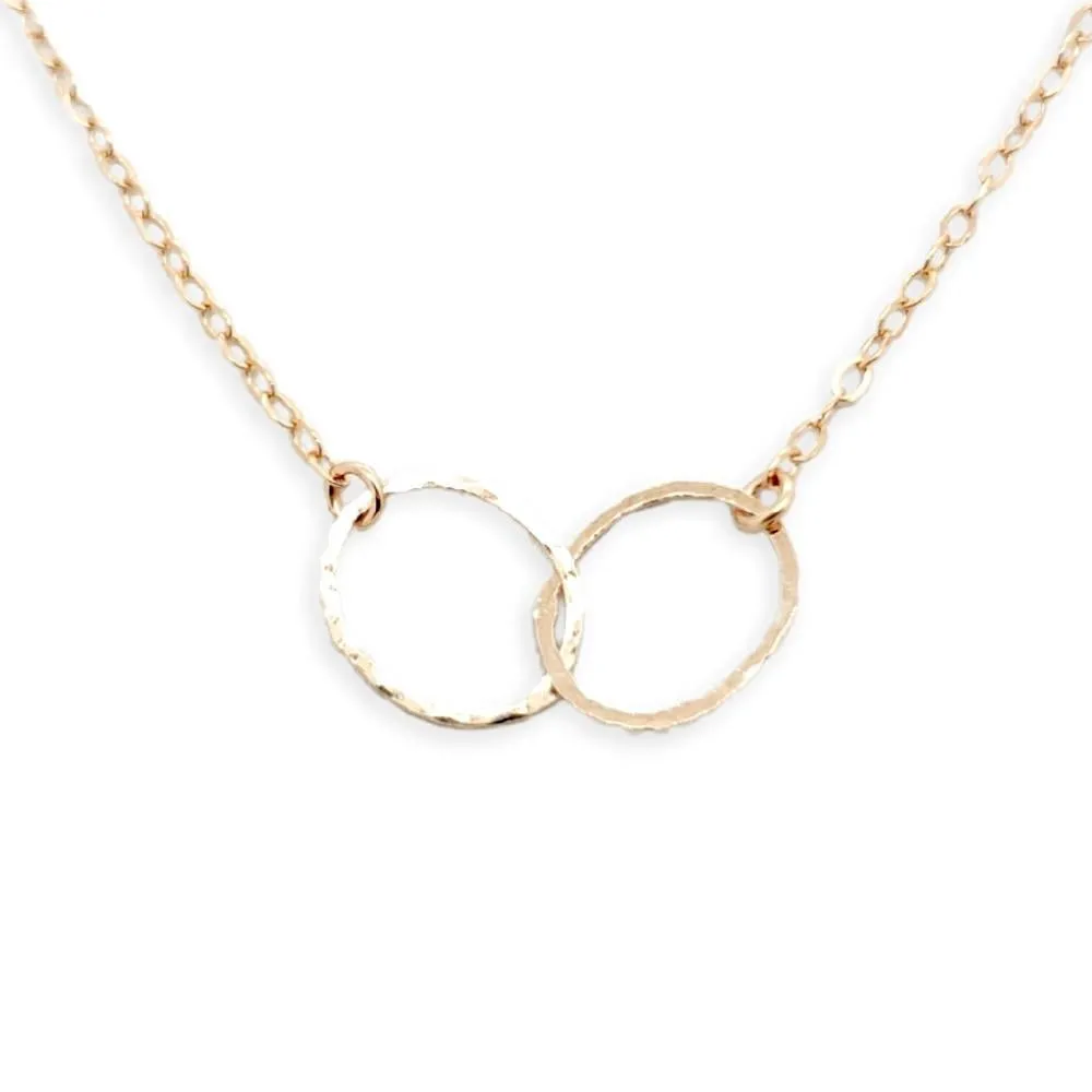 Necklace - Infinity Rose Gold-fill by Foamy Wader