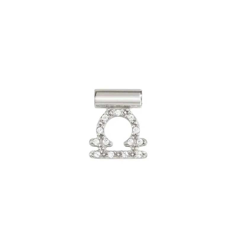 Nomination SeiMia Charm, Libra, Cubic Zirconia, Silver