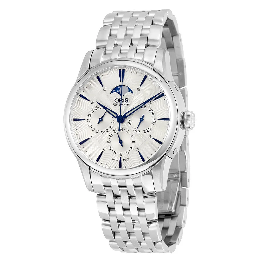 Oris Artelier Complications Automatic Silver Dial Stainless Steel Men's Watch 781-7703-4031MB 01 781 7703 4031-07 8 21 77