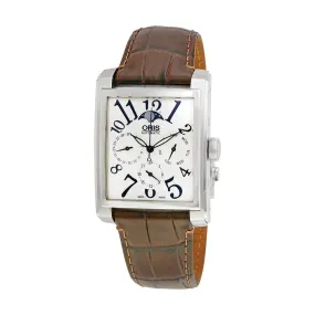 Oris Rectangular Automatic Silver Dial Men's Watch 582-7658-4061LS 01 582 7658 4061-07 5 23 70FC