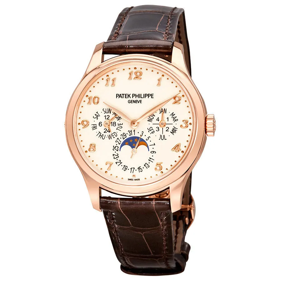 Patek Philippe Grand Complication Automatic Ivory Lacquered Dial Men's Watch 5327R