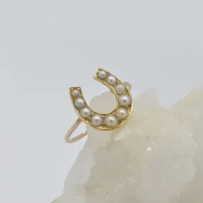 Pearl-Shoe Ring