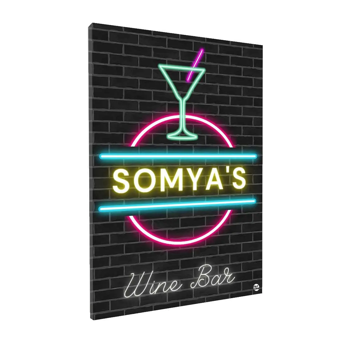 Personalized Wine Poster Wall Art for Home Bar