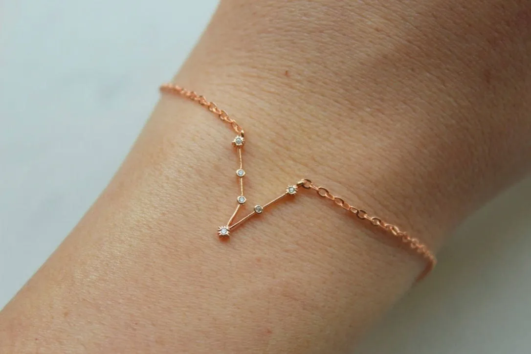 Pisces Zodiac Bracelet