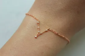 Pisces Zodiac Bracelet