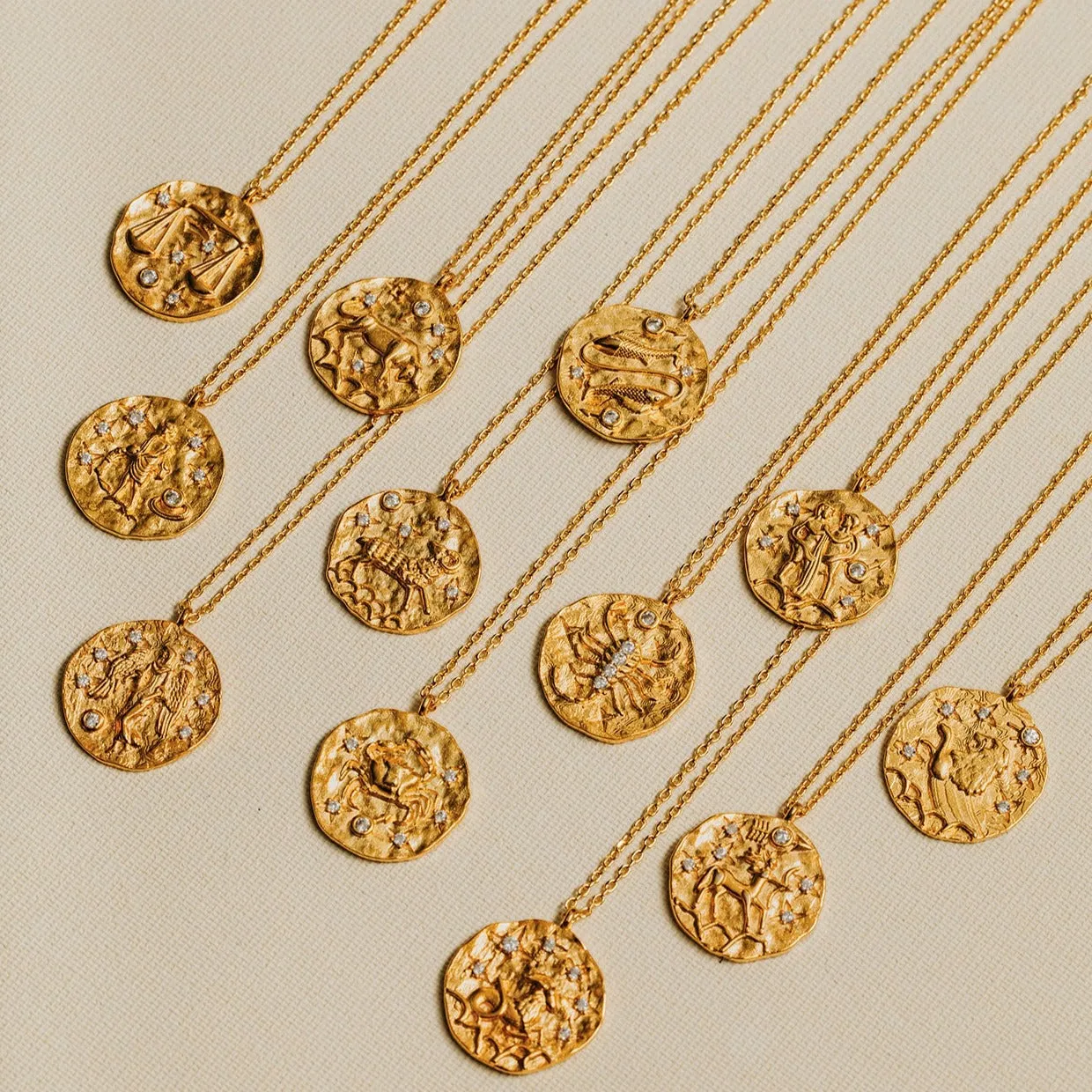 Pisces Zodiac Necklace