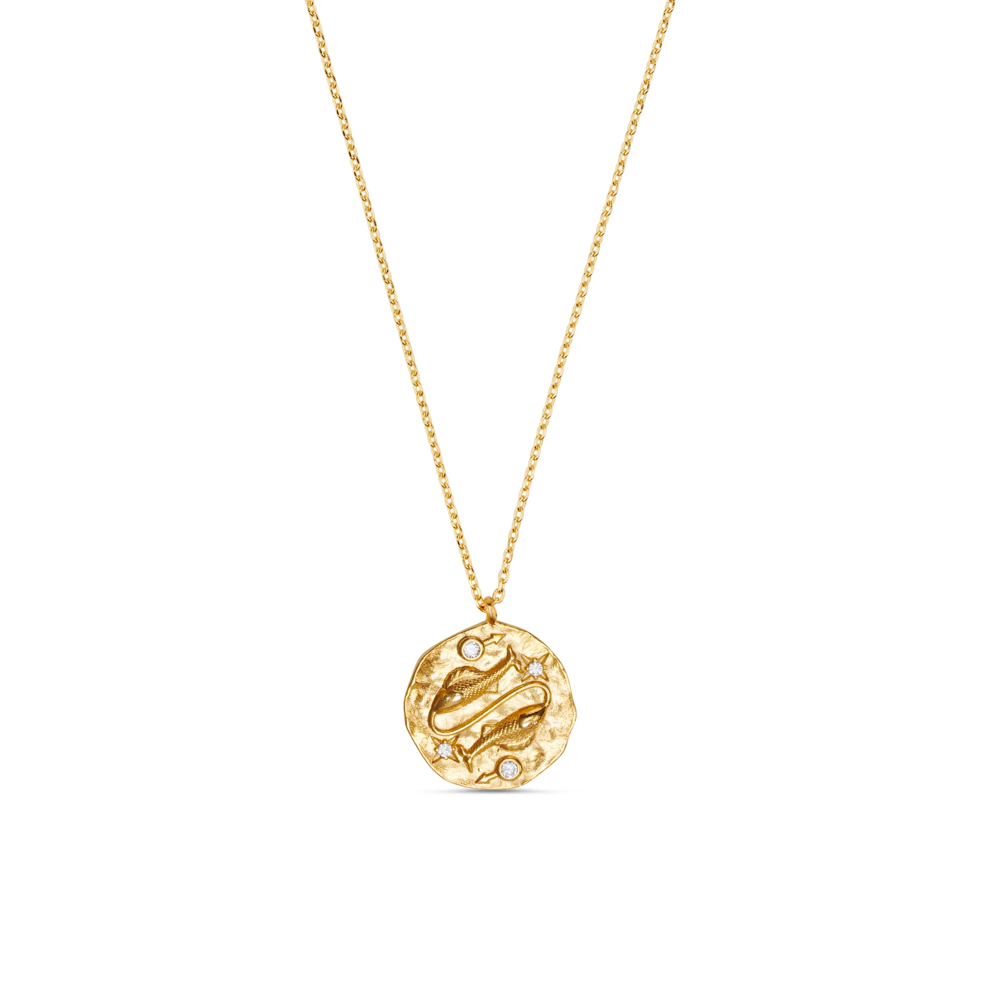 Pisces Zodiac Necklace
