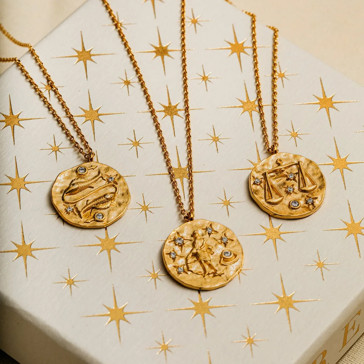 Pisces Zodiac Necklace