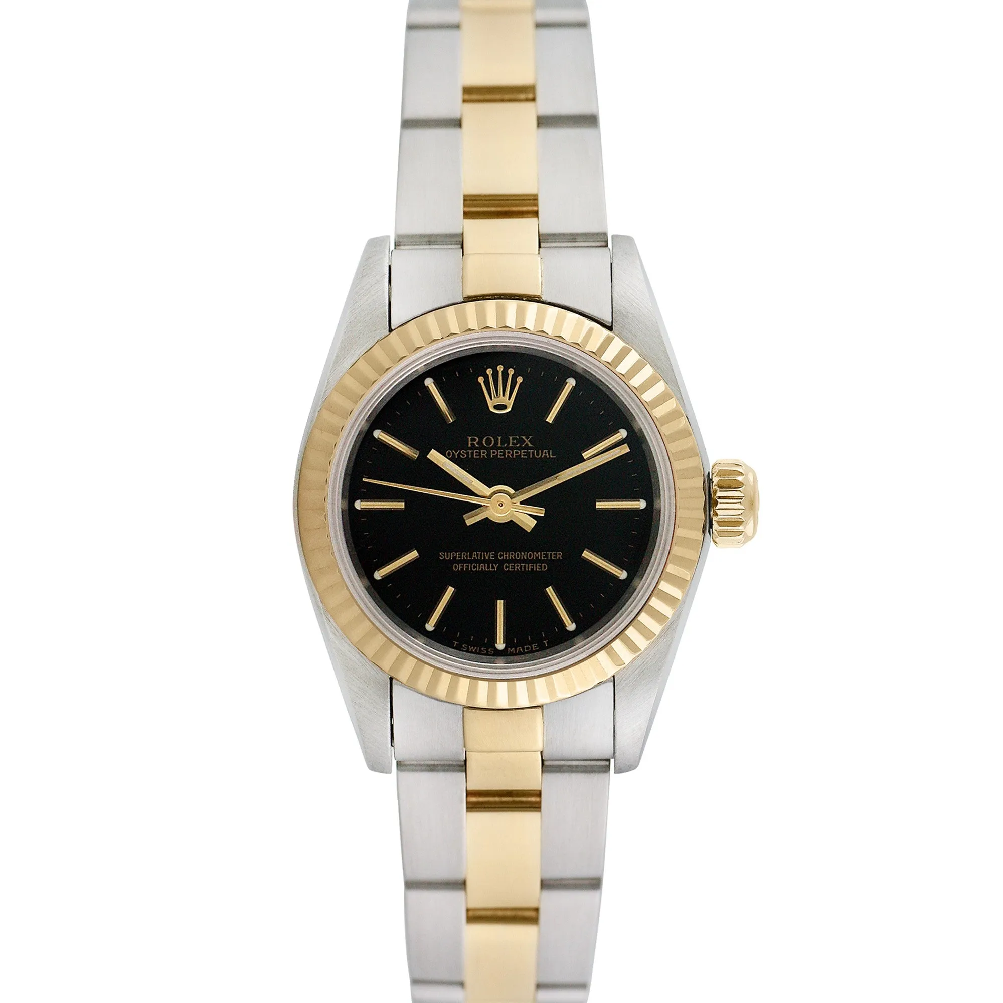 Pre-owned Rolex Ladies Two-tone Oyster Perpetual, item #26