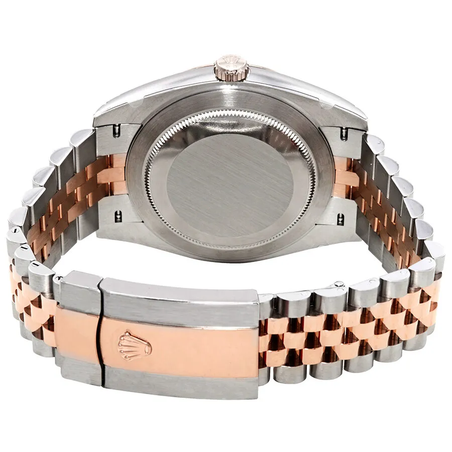 Rolex Datejust 41 Grey Dial Men's Steel and 18K Everose Gold Jubilee Watch 126301GYRJ