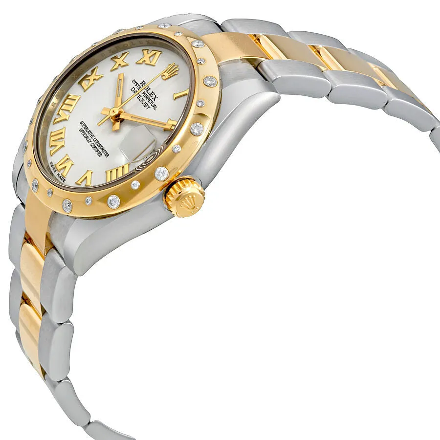 Rolex Datejust Lady 31 White Dial Stainless Steel and 18K Yellow Gold Oyster Bracelet Automatic Watch 178343WRO